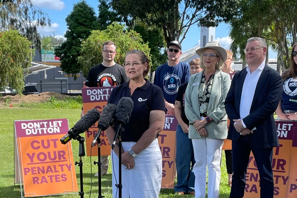 Labor will enshrine our penalty rates into law