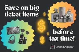 Save on big ticket items before tax time EOFY